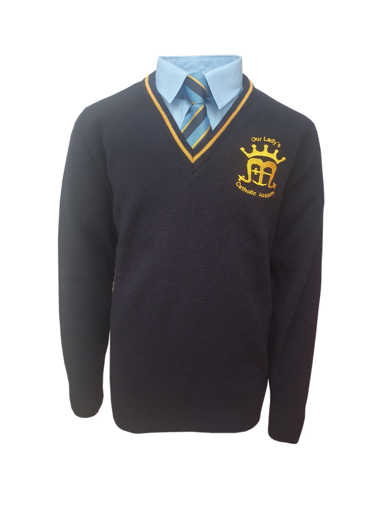 Our Lady Catholic Knitted Vee - Smart School Uniforms