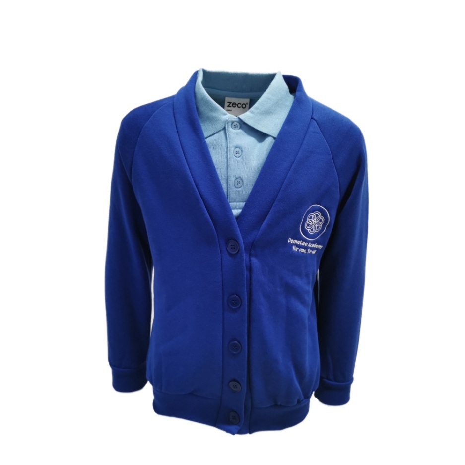 Demetae Academy smart Cardigan - Smart School Uniforms