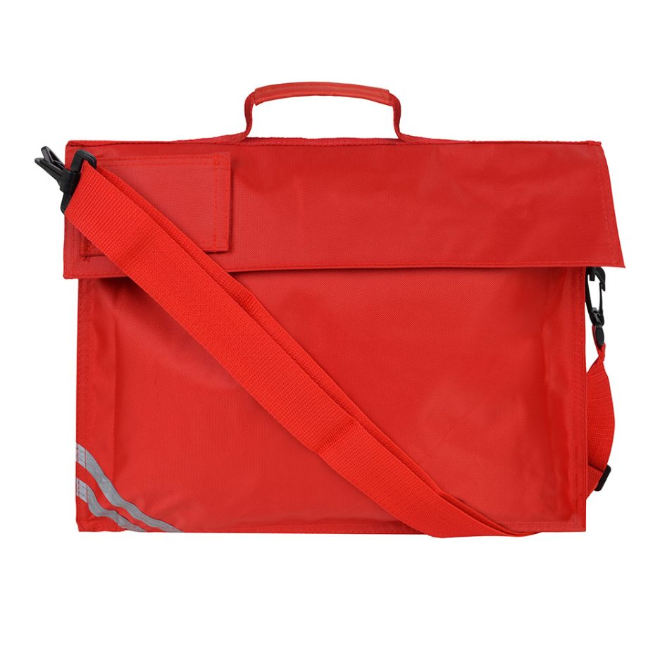 Zeco Red Shoulder Bookbag, BAG COLLECTION