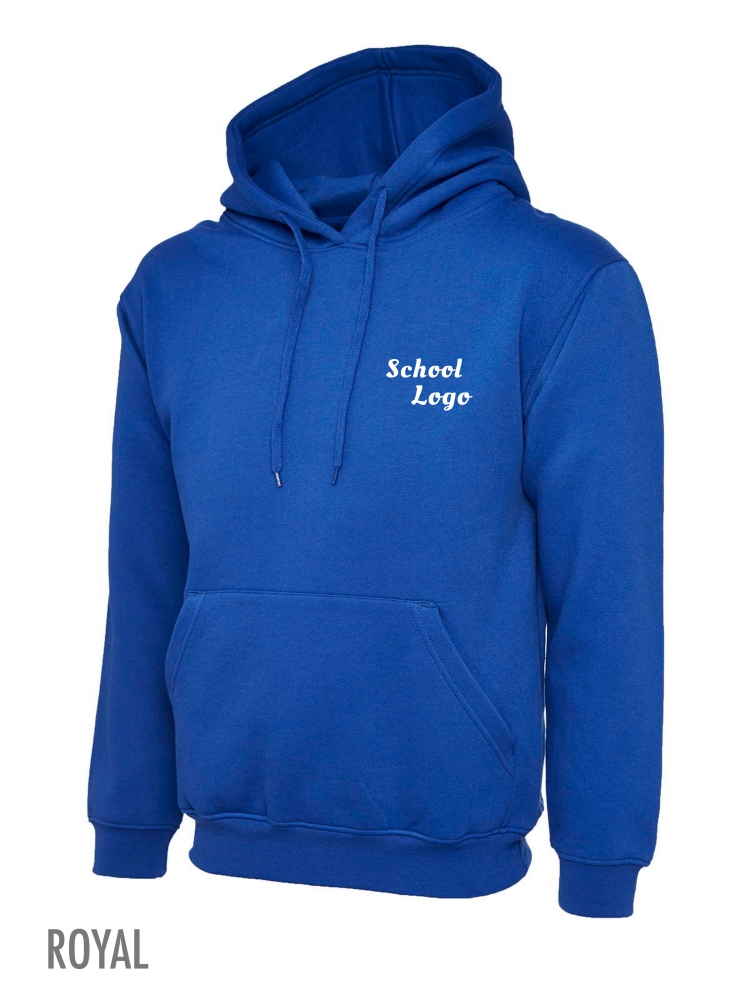 Royal blue 2025 leavers hoodie