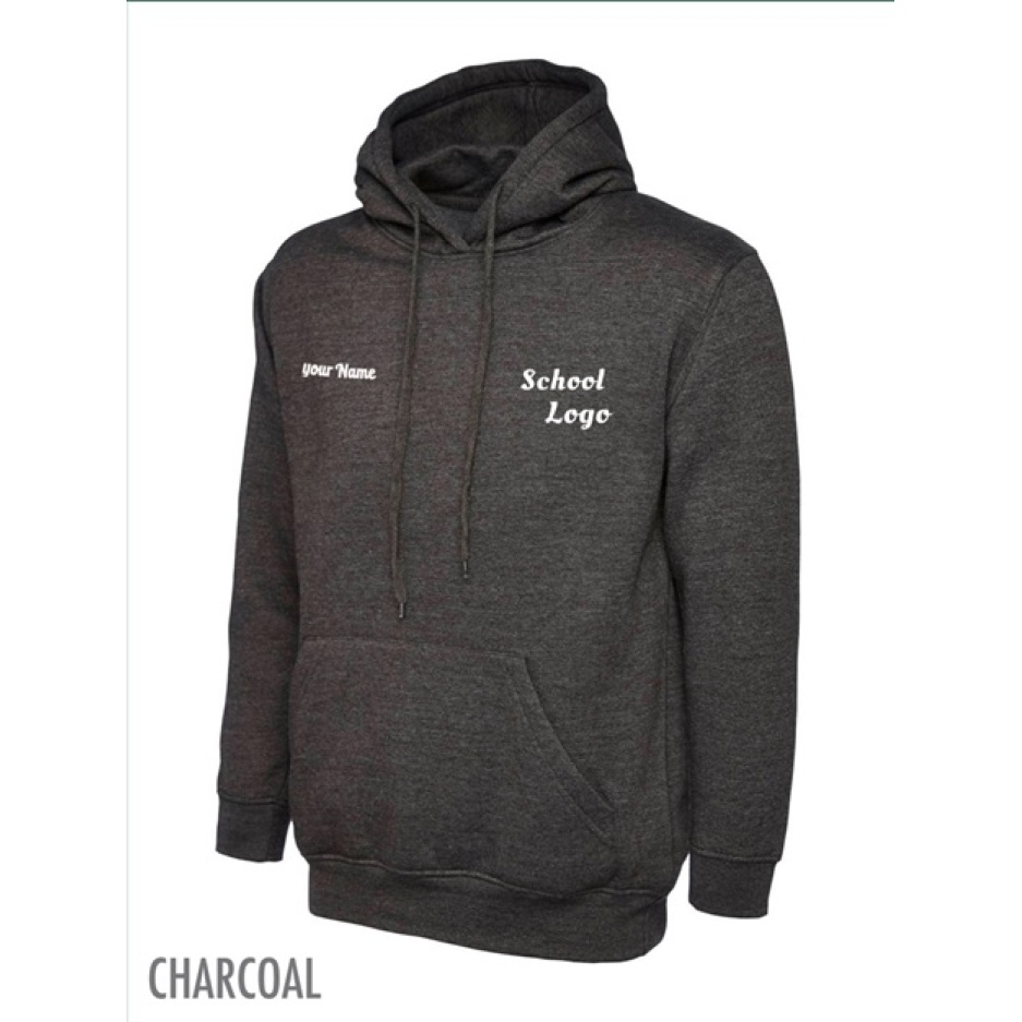 Printed and Embroidered Trentham Leavers Hoodie, Leavers Hoodies – Collect From School, LEAVERS HOODIES PRINTED AND EMBROIDERED