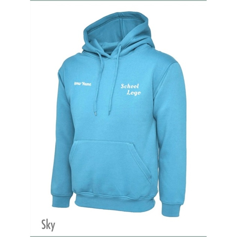 Printed and Embroidered Trentham Leavers Hoodie, Leavers Hoodies – Collect From School, LEAVERS HOODIES PRINTED AND EMBROIDERED