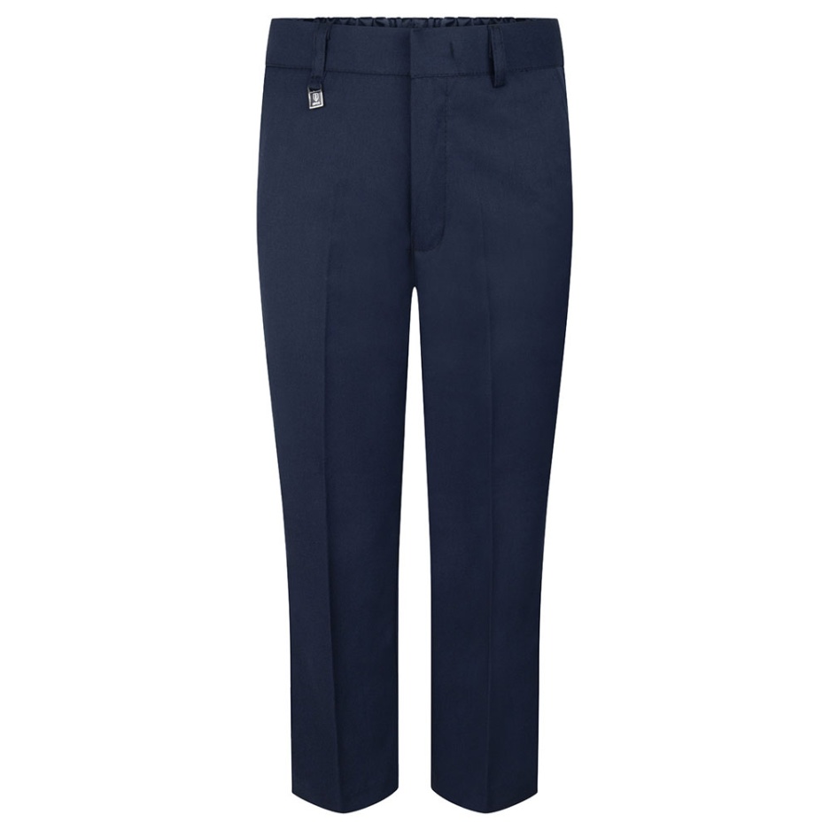 Zeco Navy Waist Adjust Trousers Navy, SHOP BOYS