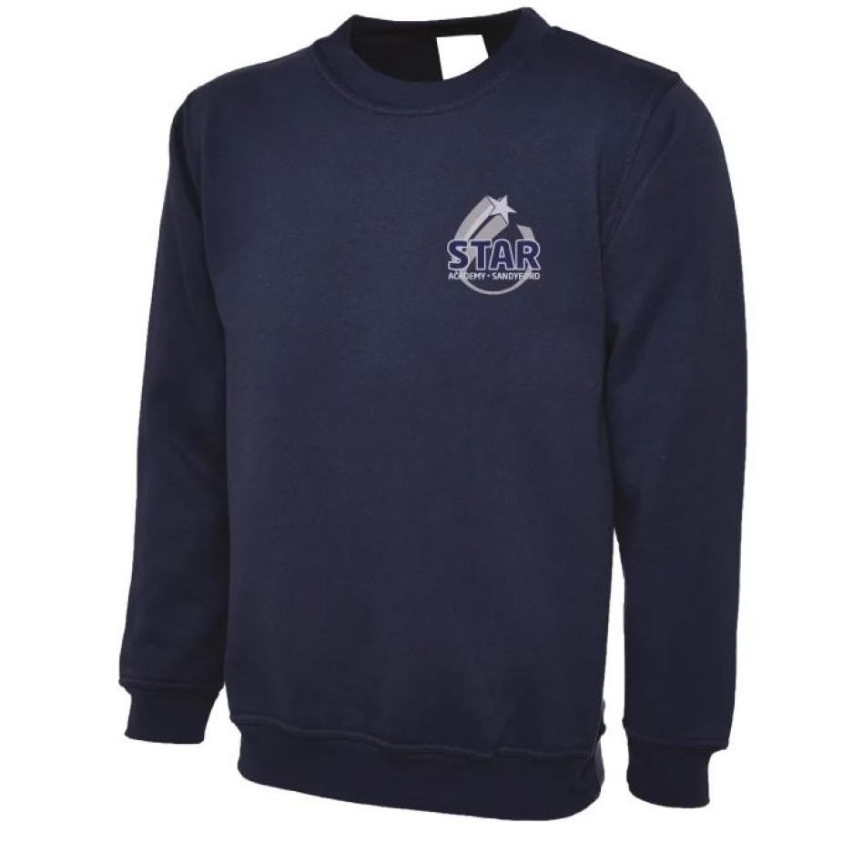 Star Academy Crewneck Jumper, SHOP BOYS, SHOP GIRLS