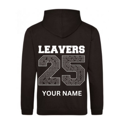 Clayton Leavers Hoodie (With name on the back), Leavers Hoodies – Collect From School, LEAVERS HOODIE (NAME ON BACK)