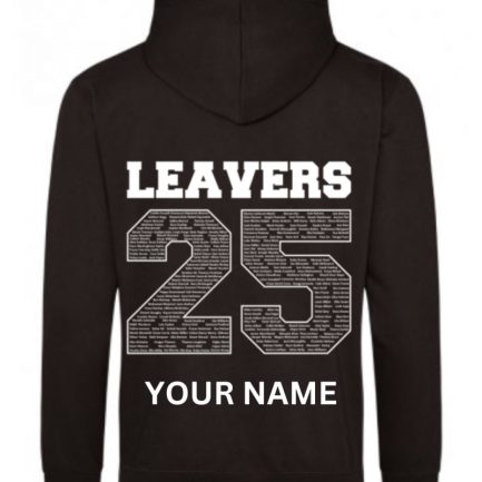 Clayton Leavers Hoodie (Name Front & Back), Leavers Hoodies – Collect From School, LEAVERS HOODIE (NAME ON FRONT & BACK)