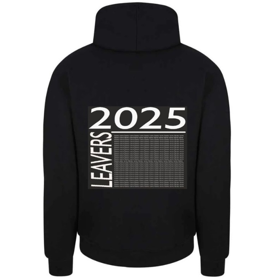 St John Fisher Leavers Hoodie (Name on front), Leavers Hoodies Collect From School, ST JOHN FISHER CATHOLIC COLLEGE, LEAVERS HOODIE (NAME ON FRONT)