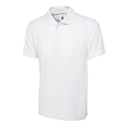 Newford White+ Red Polo (plain), SHOP BOYS, SHOP GIRLS