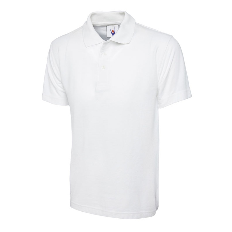 Newford White+ Red Polo (plain), SHOP BOYS, SHOP GIRLS