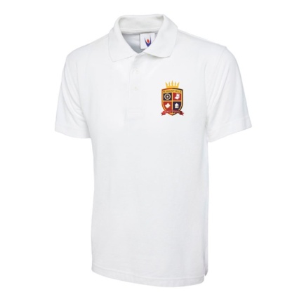 Kingsfield Staff Polo (White + Navy), KINGSFIELD FIRST SCHOOL, SHOP STAFF