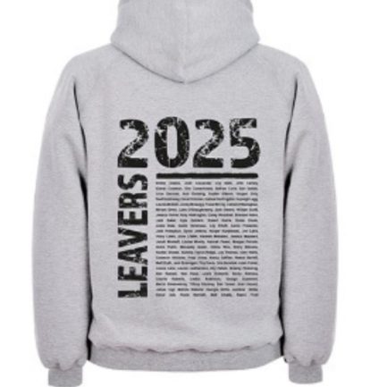 Trentham Leavers Hoodies (No Name), Leavers Hoodies Collect From School, LEAVERS HOODIE (NO NAME), TRENTHAM ACADEMY