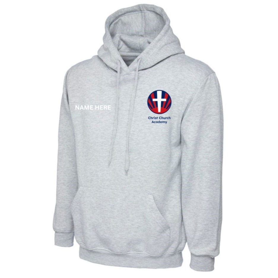 CHRIST CHURCH ACADEMY LEAVERS HOODIES, SHOP LEAVERS HOODIES, Leavers Hoodies Collect From School