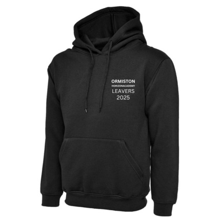 Ormiston Leavers Hoodie, Leavers Hoodies Collect From School, SHOP LEAVERS HOODIES