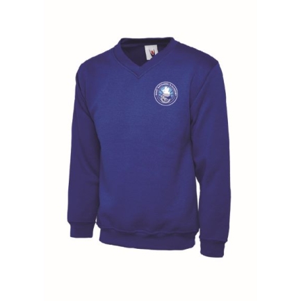 St Nathaniels Vee-Neck Jumper, SHOP GIRLS, SHOP BOYS
