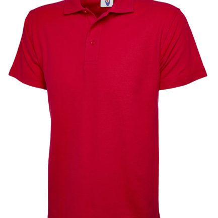 Newford White+ Red Polo (plain), SHOP BOYS, SHOP GIRLS