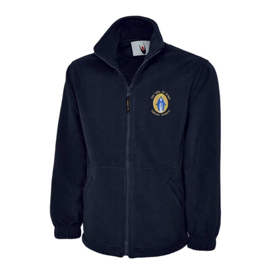 Our Lady Of Grace Staff Fleece, Leavers Hoodies Collect From School, SHOP STAFF, OUR LADY OF GRACE CATHOLIC ACADEMY