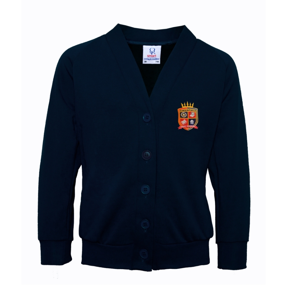 Kingsfield primary smart Cardigan, KINGSFIELD FIRST SCHOOL, SHOP GIRLS