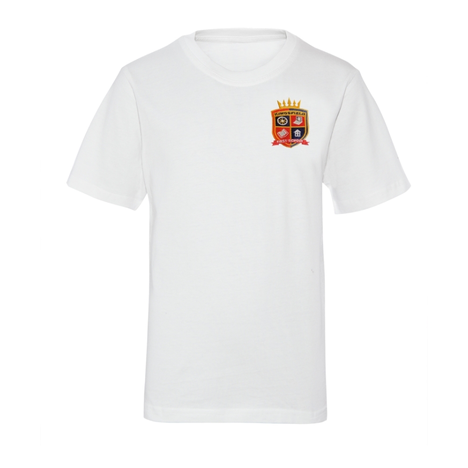 Kingsfield Primary Super Pe Tee, SHOP GIRLS, KINGSFIELD FIRST SCHOOL, SHOP BOYS