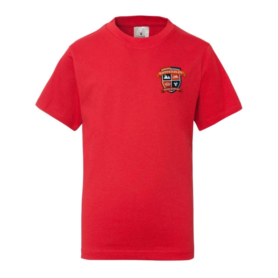 Knypersley First PE TEE, SHOP BOYS, SHOP GIRLS, KNYPERSLEY FIRST