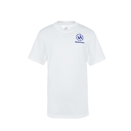Ravensmead Cotton White Tee, SHOP GIRLS, SHOP BOYS