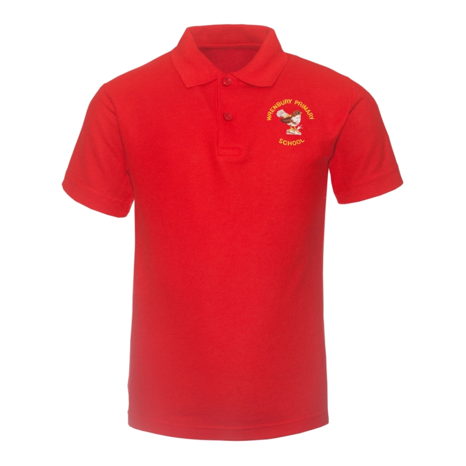 Wrenbury smart Red Polos, SHOP BOYS, SHOP GIRLS