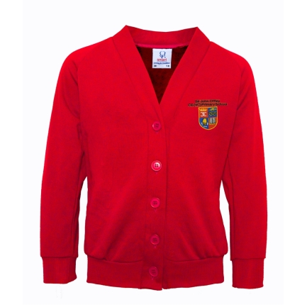 Sir John Offley Primary smart Cardigan, SIR JOHN OFFLEY PRIMARY, SHOP GIRLS