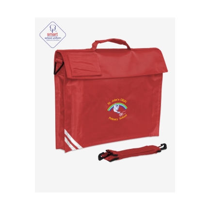 St Johns Trent Vale Shoulder BookBag, SHOP BOYS, SHOP GIRLS