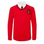 St Thomas Aquinas Knitted Vee, SHOP BOYS, SHOP GIRLS