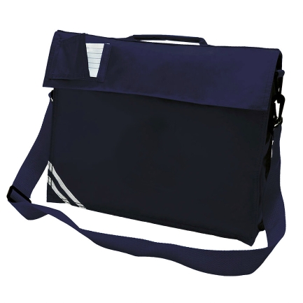 Zeco Navy Shoulder Bookbag, BAG COLLECTION