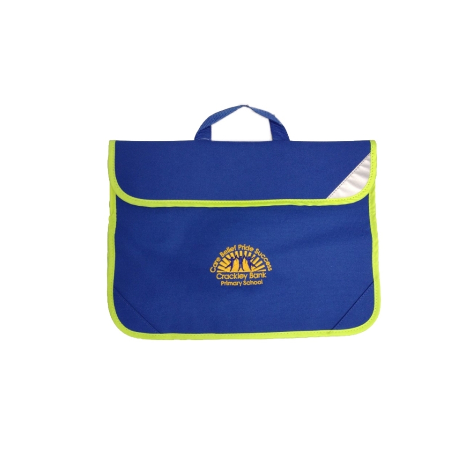 Crackley Bank Hi-Viz Book Bag, SHOP BOYS, SHOP GIRLS
