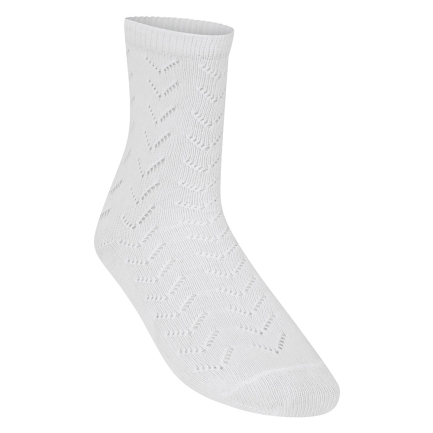 Zeco 3pk White Pelerine Ankle Socks, Socks & Tights