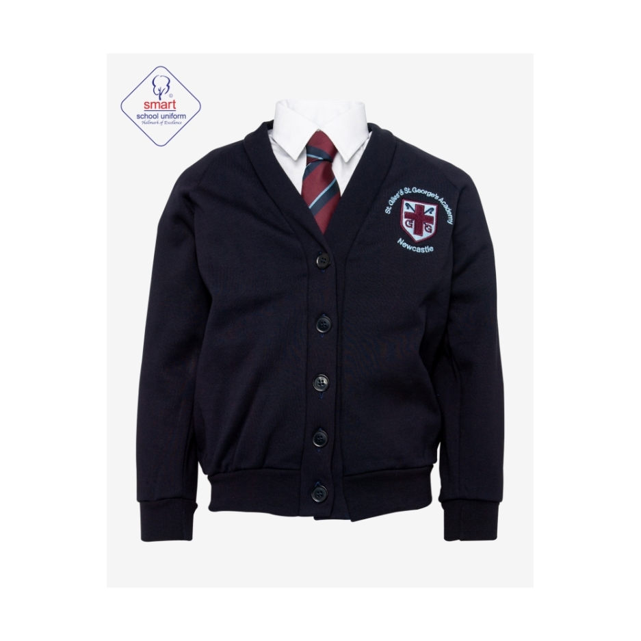 St Giles & St Georges smart Cardigan, SHOP GIRLS