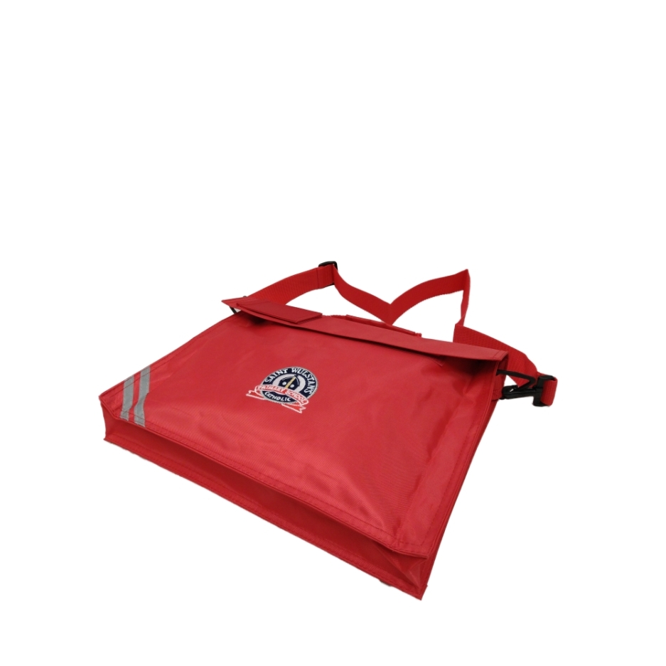 St wulstans Shoulder Bookbag, ST WULSTAN'S CATHOLIC PRIMARY, SHOP GIRLS, SHOP BOYS