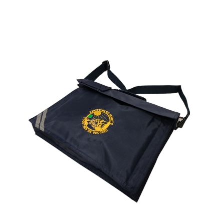 Knutton St Marys Shoulder Book Bag, SHOP BOYS, SHOP GIRLS