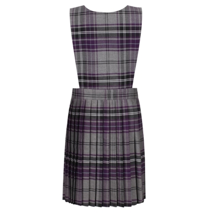 Sliverdale Tartan Pinafore, SILVERDALE ACADEMY, SHOP GIRLS