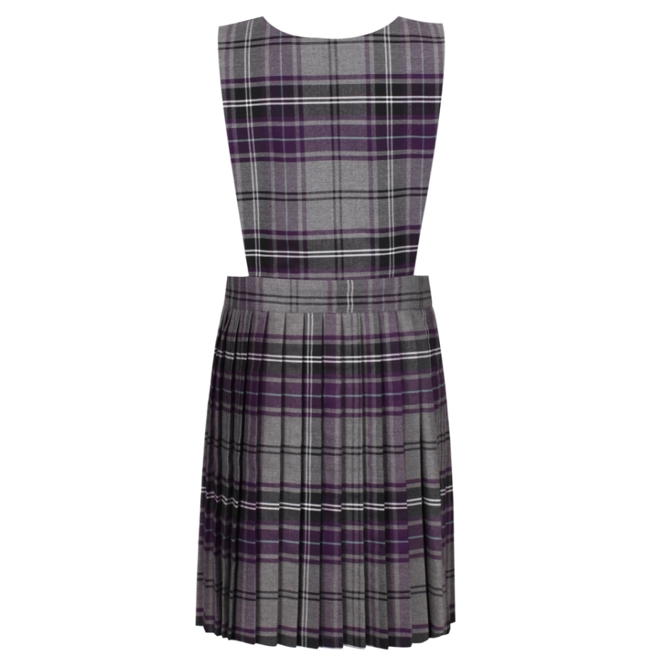 Sliverdale Tartan Pinafore, SILVERDALE ACADEMY, SHOP GIRLS
