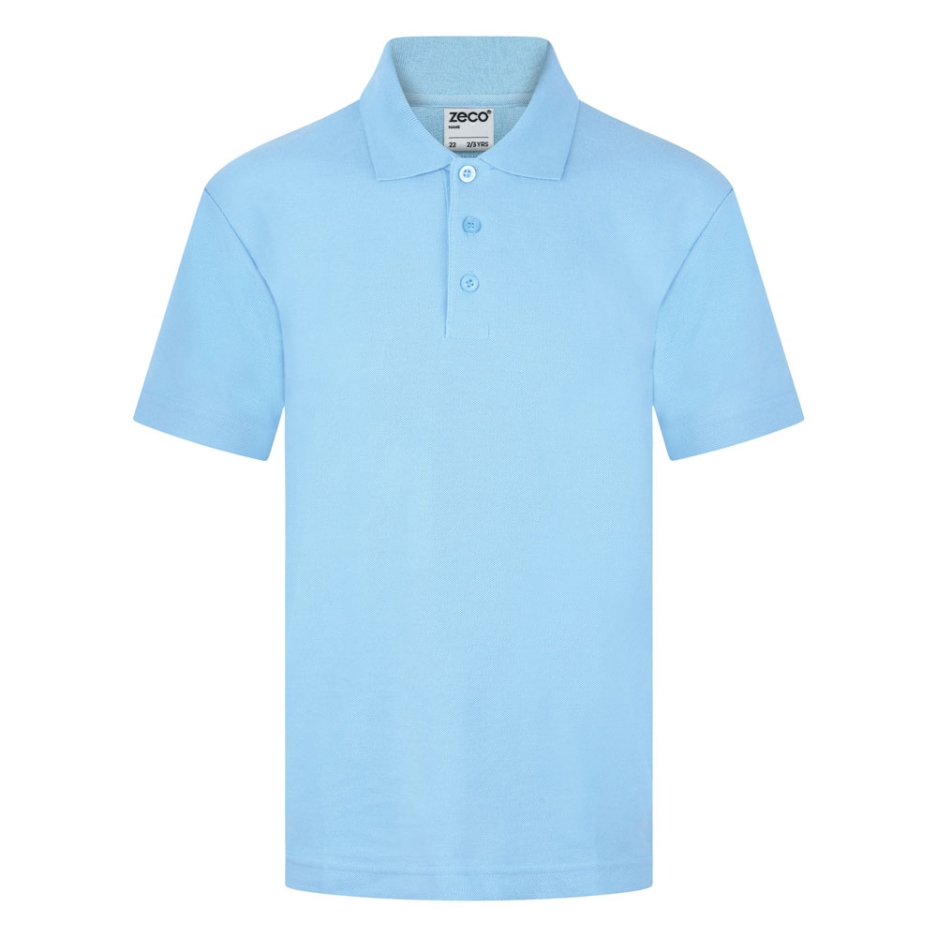 Plain ZECO Multicoloured Polos, POLO SHIRTS