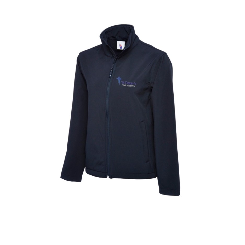 St Peters Academy Soft Shell Jacket, SHOP GIRLS, ST PETER'S ACADEMY, SHOP BOYS
