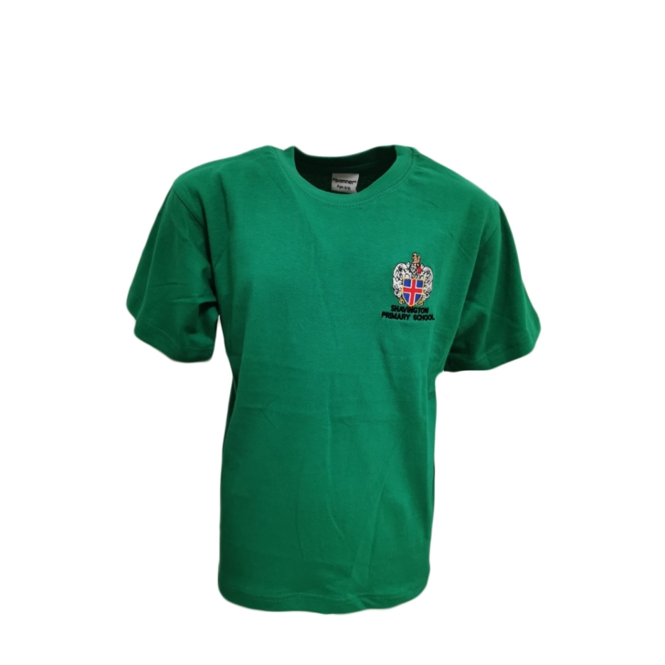 Shavington Primary House PE Tees, SHOP GIRLS, SHAVINGTON PRIMARY SCHOOL, SHOP BOYS