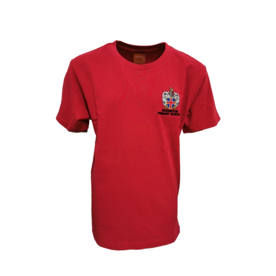 Shavington Primary House PE Tees, SHOP GIRLS, SHAVINGTON PRIMARY SCHOOL, SHOP BOYS