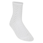 Zeco 3pk White Pelerine Ankle Socks, Socks & Tights