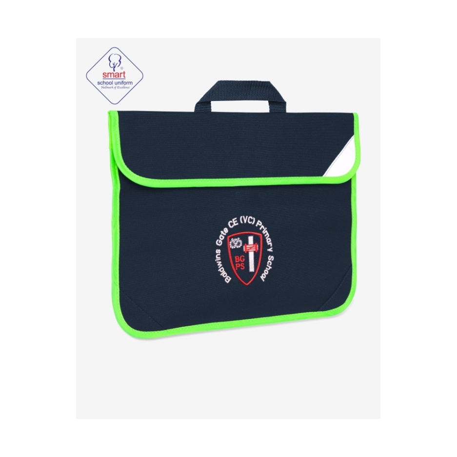 Baldwins Gate Hi-Viz Bookbag, SHOP BOYS, SHOP GIRLS
