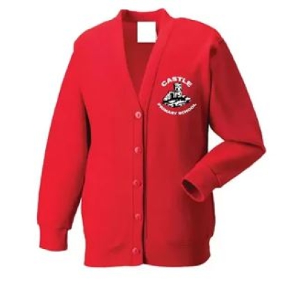 Castle Primary Cardigan, Castle Primary School, Shop Girls