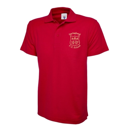 Springhead Staff Polo, SHOP STAFF, Leavers Hoodies Collect From School