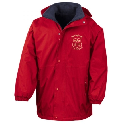 Springhead Staff Coat, SHOP STAFF, Leavers Hoodies Collect From School