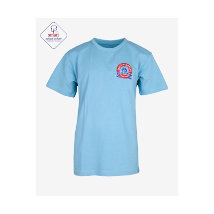 St Wulstans smart PE TEE, ST WULSTAN'S CATHOLIC PRIMARY, SHOP BOYS, SHOP GIRLS