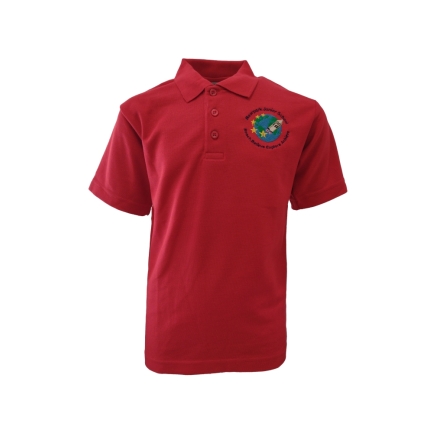 Moorpark Junior smart Red Polo, SHOP BOYS, SHOP GIRLS