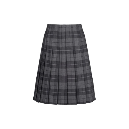 Grey Tartan Pleat Skirt, SHOP GIRLS, SHOP GIRLS, SHOP GIRLS
