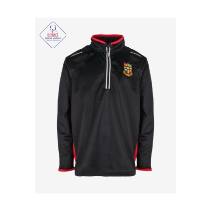 St Joseph's College GCSE Qtr Zip Top, SHOP BOYS, SHOP GIRLS
