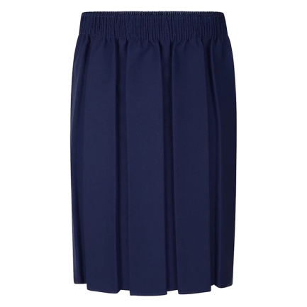 Zeco Box Pleat Skirt Navy, SHOP GIRLS, SHOP GIRLS, SHOP GIRLS
